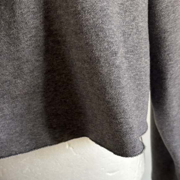 Wild Fable Charcoal Cropped Hoodie - Picture 2 of 4